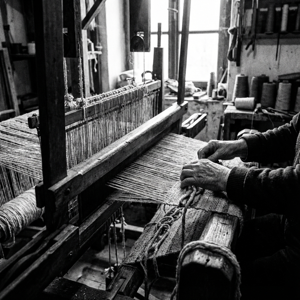 Weaving Generations - Traditional handloom artistry connecting past and present